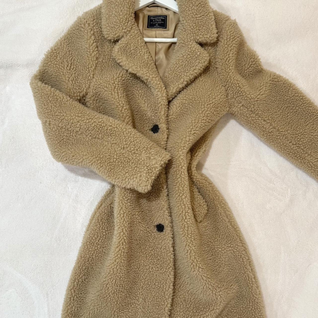 Abercrombie & Fitch Women's Trench - Tan/Cream - … - image 2