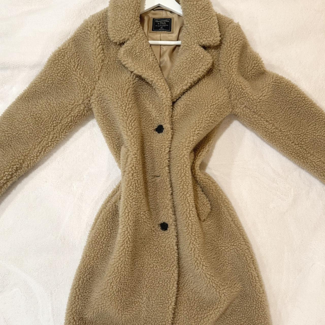 Abercrombie & Fitch Women's Trench - Tan/Cream - … - image 3