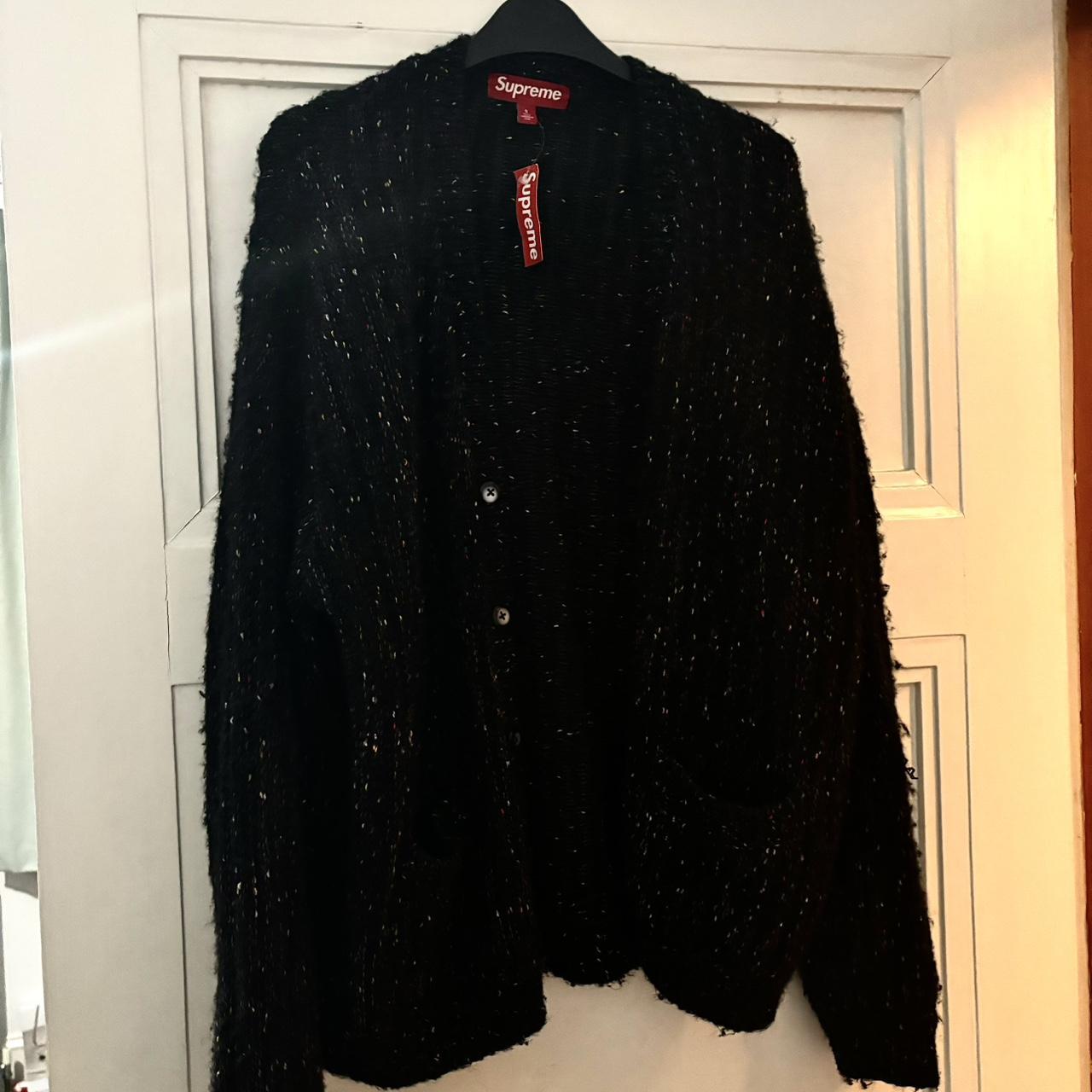 トップス 24ss Supreme Confetti Cardigan black S Supreme confetti cardigan black M 24ss Supreme Confetti Cardigan