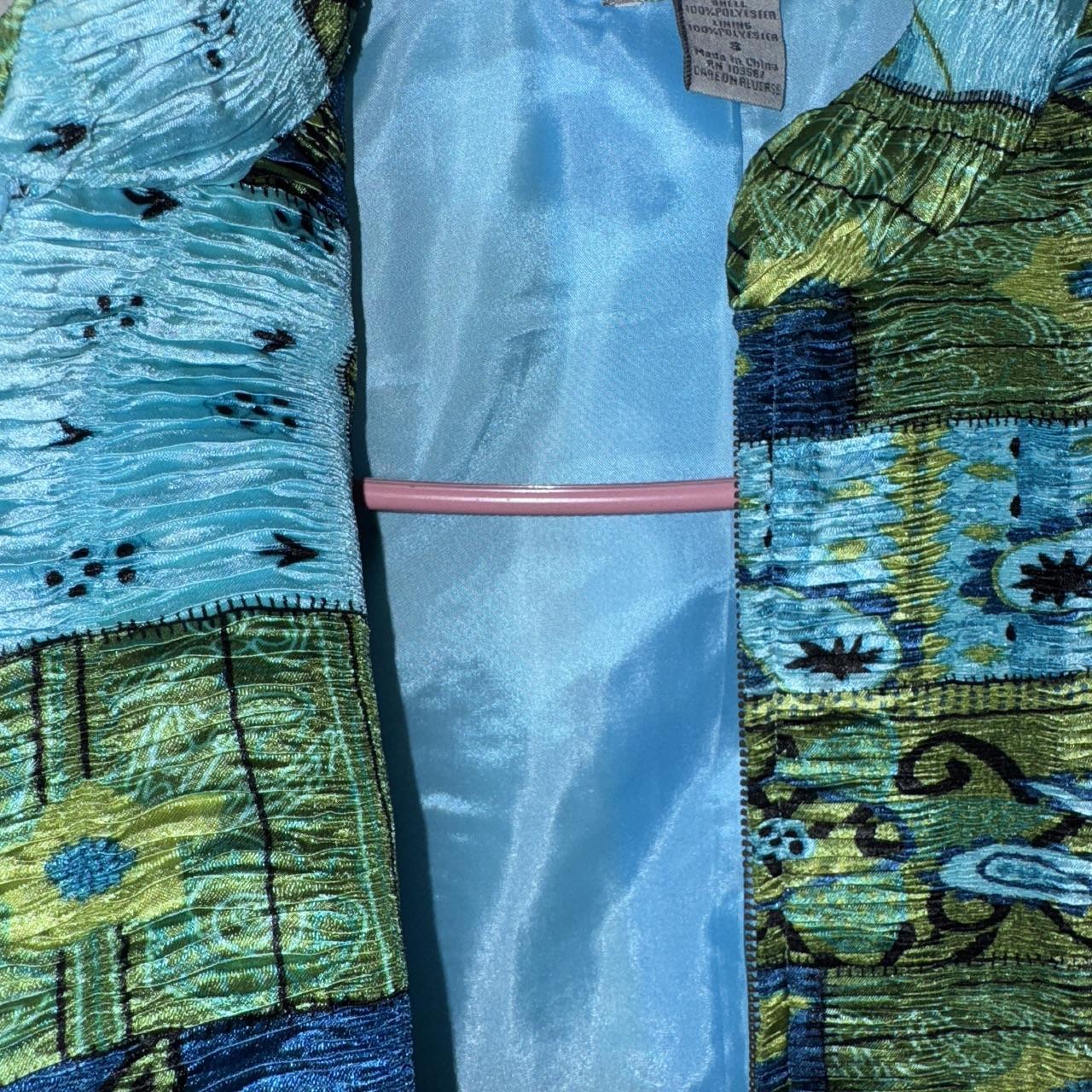 Source Unknown Women's Jacket - Multi/Green - S –… - image 2