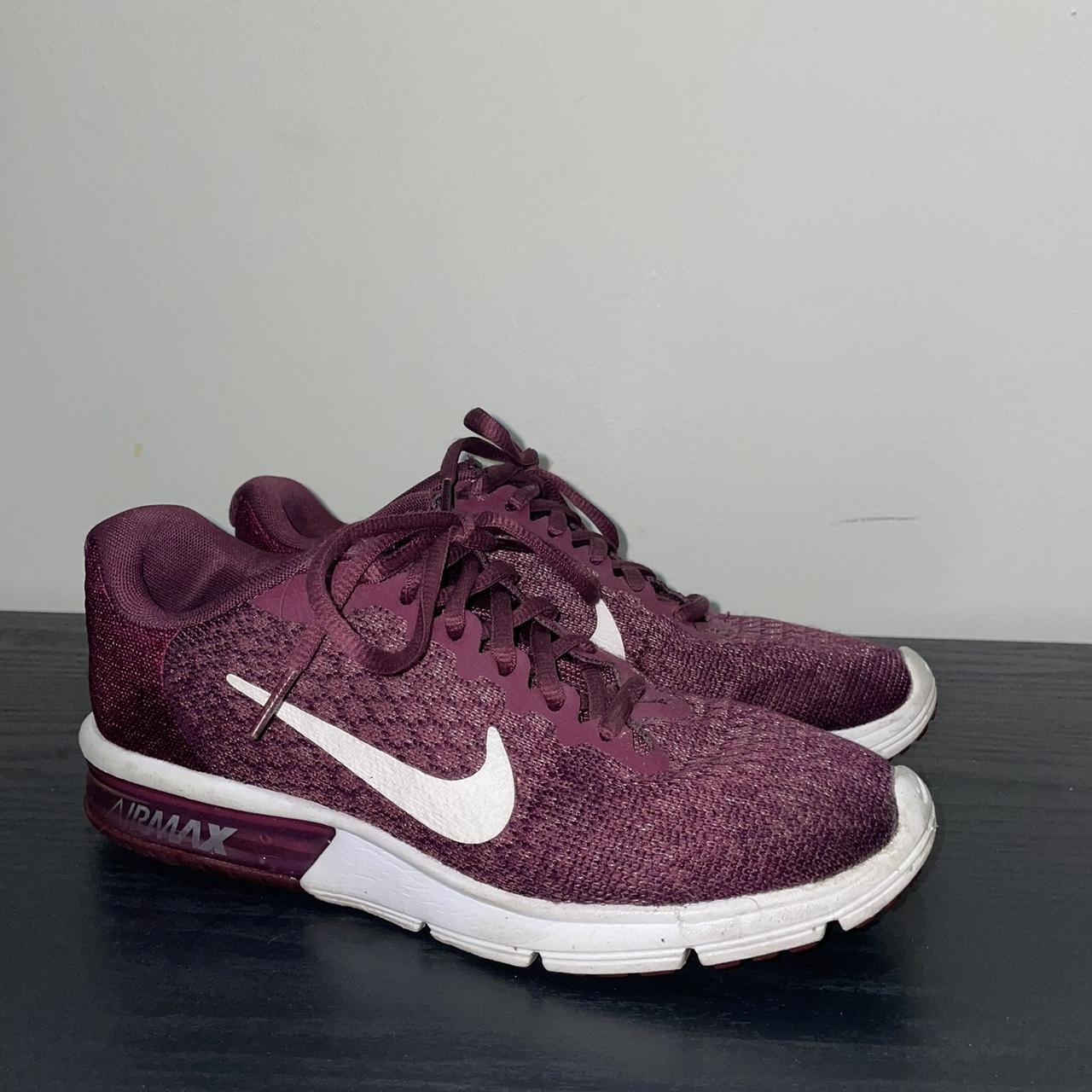 Nike Apparel Nike Air Max Sequent Maroon Nike Air Max Sequent