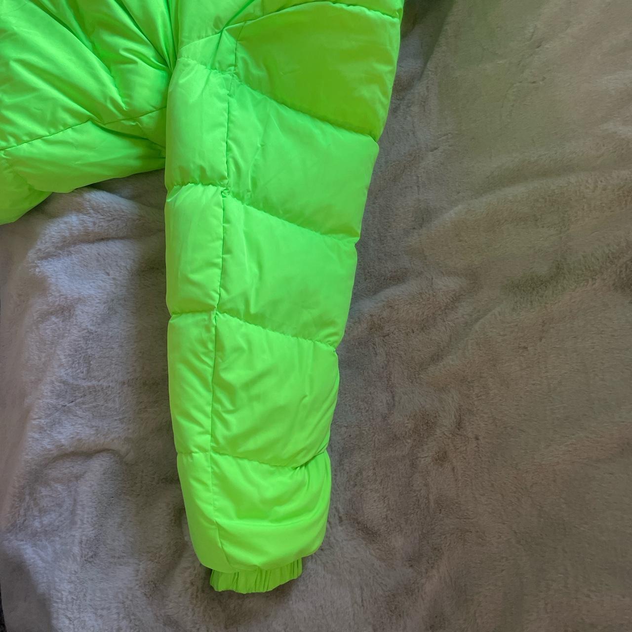 Tommy Hilfiger Neon Green Puffer Jacket Down Jacket Tommy Hilfiger