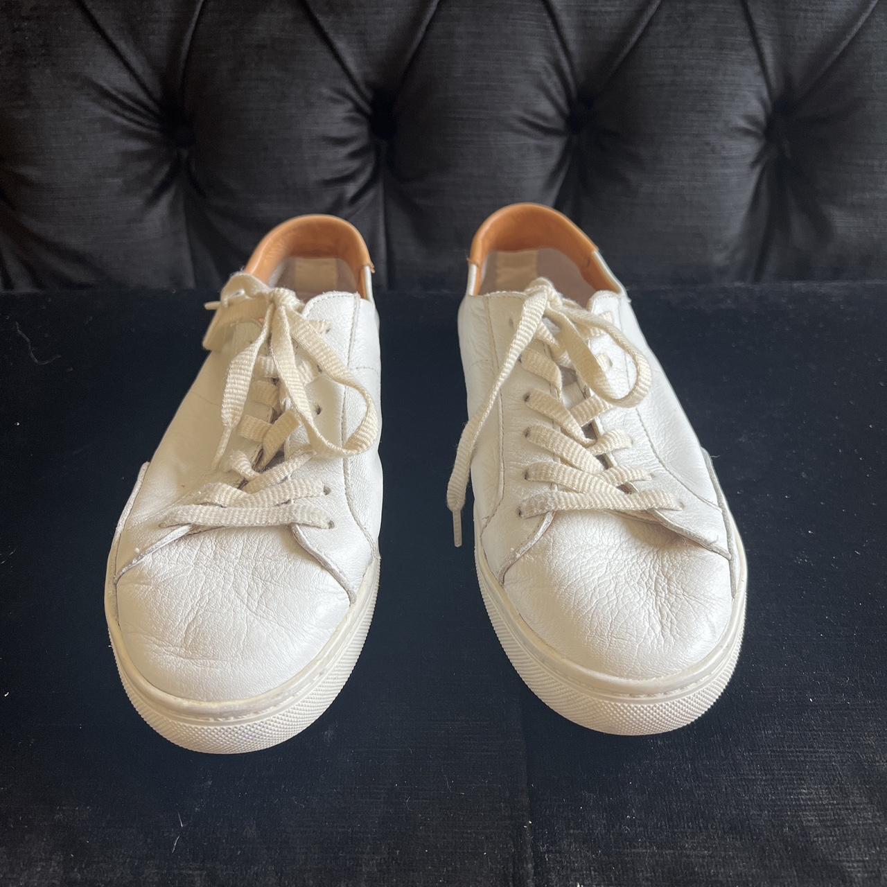 soludos white leather sneakers