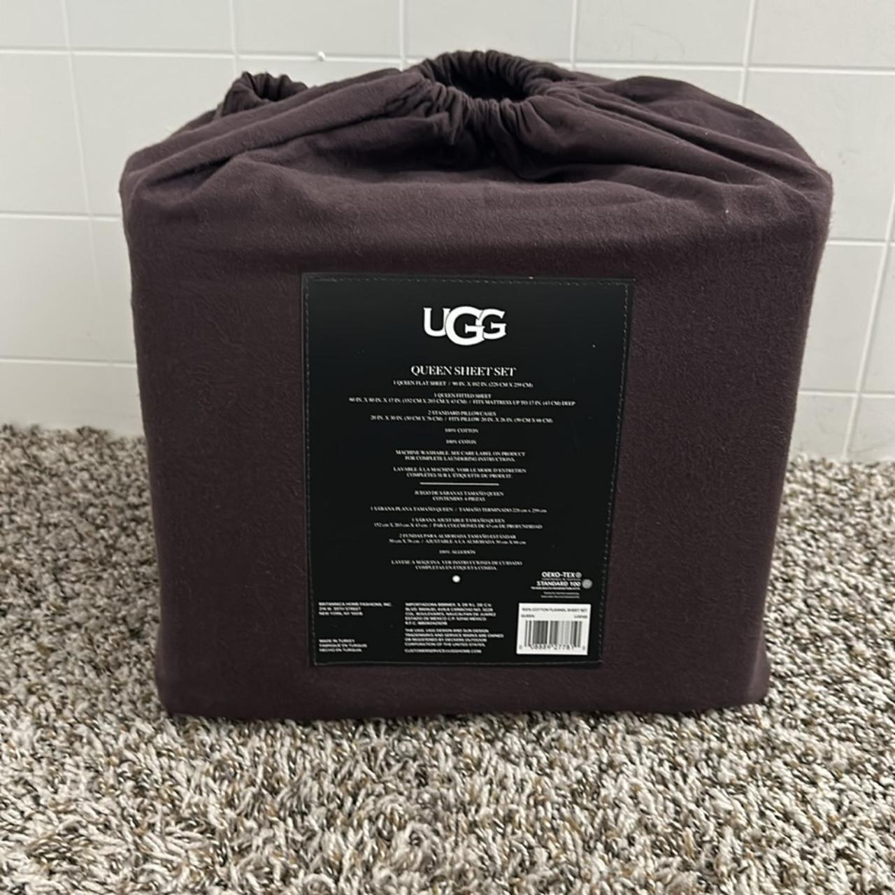 UGG 100% cotton flannel sheet set hotsell (queen)