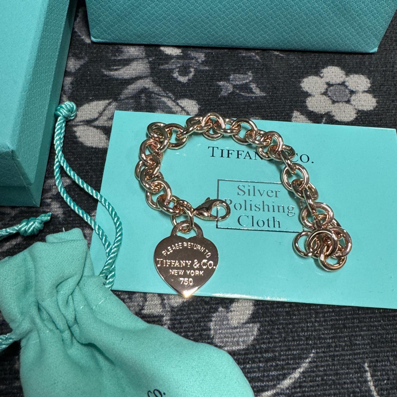 Tiffany Love Bracelet No Traces Of Wearing It's - Depop