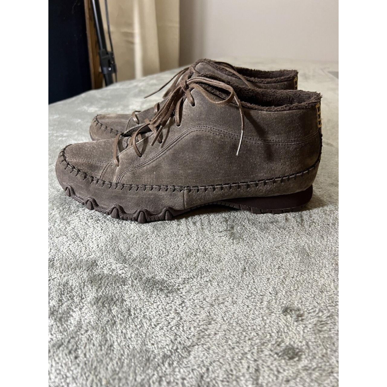 Skechers Women Size 9 Suede Totem Pole Faux Fur. Depop