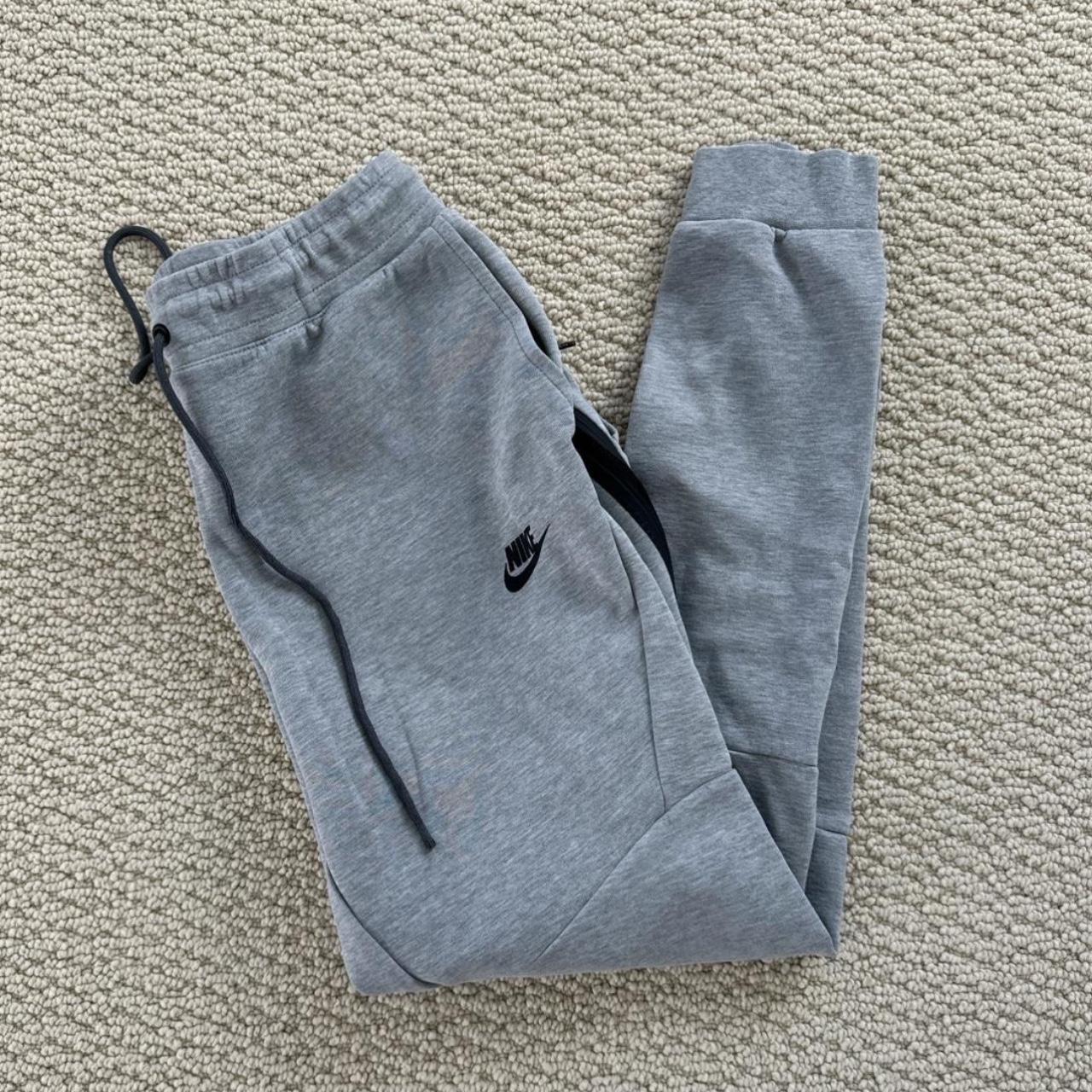 mens nike tech grey joggers