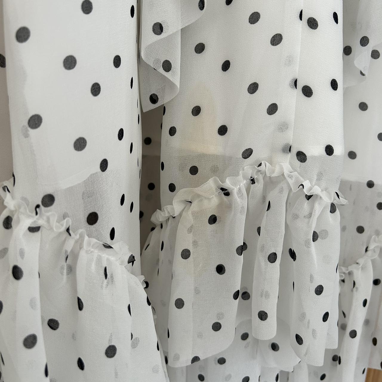 Asos polka dot maxi dress. Worn a few times - please... - Depop