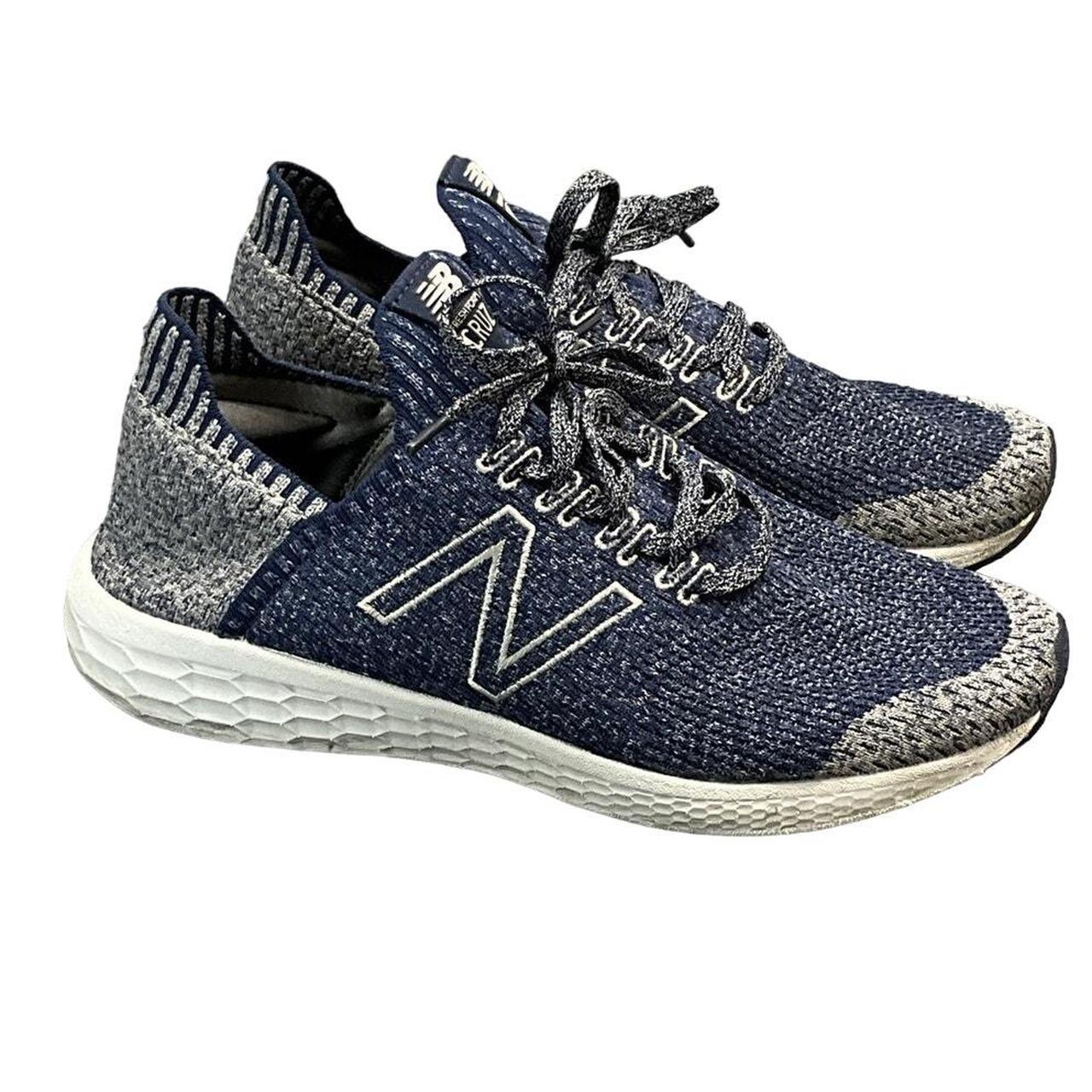 NEW BALANCE Fresh Foam Cruz Mens MCRZSV2 Navy Blue. Depop