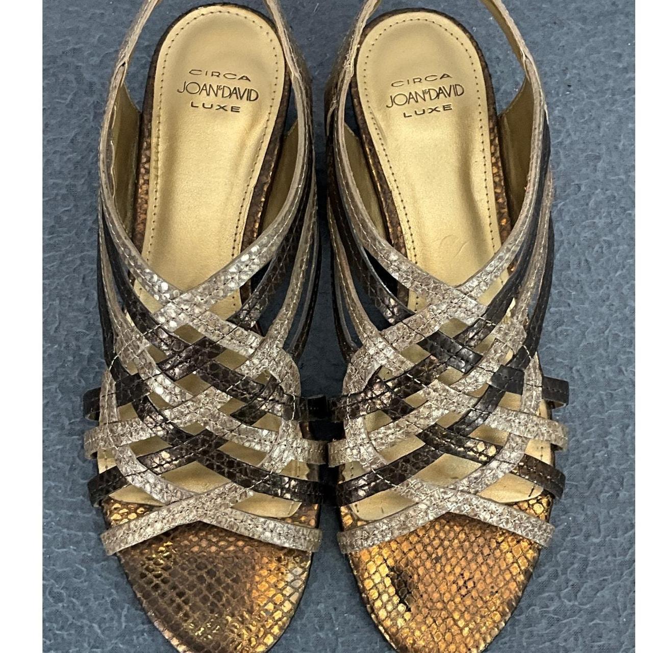 Source Unknown Women's Sandals - Gold/Brown - US … - image 5