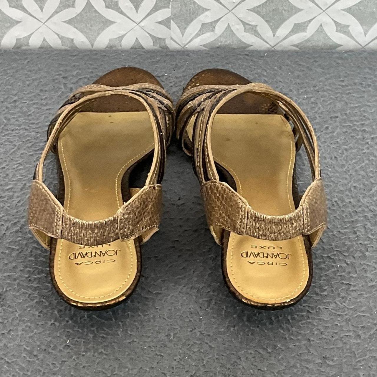 Source Unknown Women's Sandals - Gold/Brown - US … - image 7