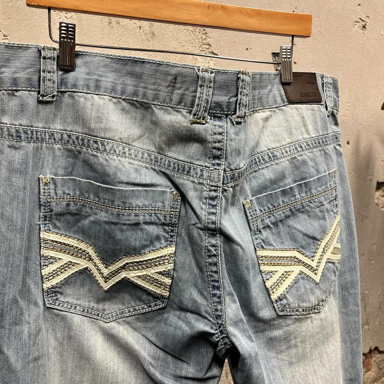 Men's Embroidered Jeans - Blue - 40" – Basic Code… - image 2