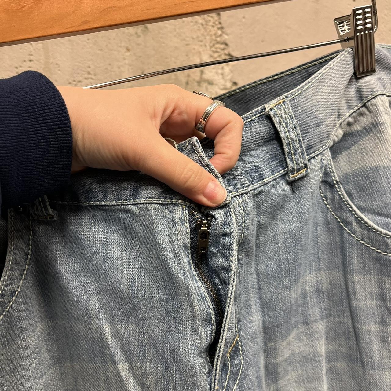 Men's Embroidered Jeans - Blue - 40" – Basic Code… - image 6