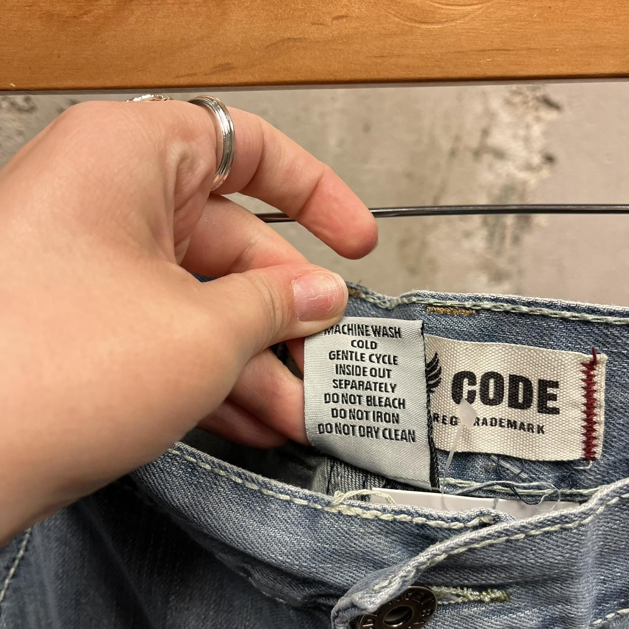 Men's Embroidered Jeans - Blue - 40" – Basic Code… - image 7