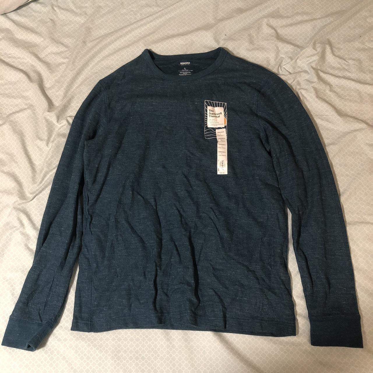 sonoma long sleeve shirt size: s send me - Depop