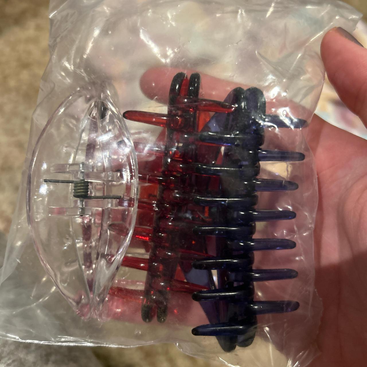 Red, White, and Blue claw clips perfect for the 4th... - Depop