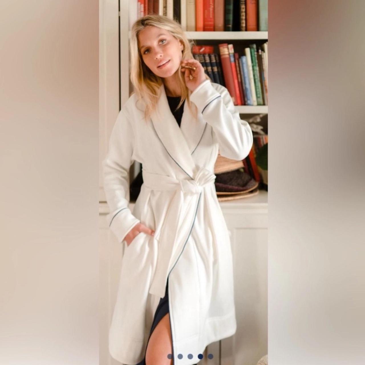 NWT Lake Pajamas Cozy Navy Robe S,