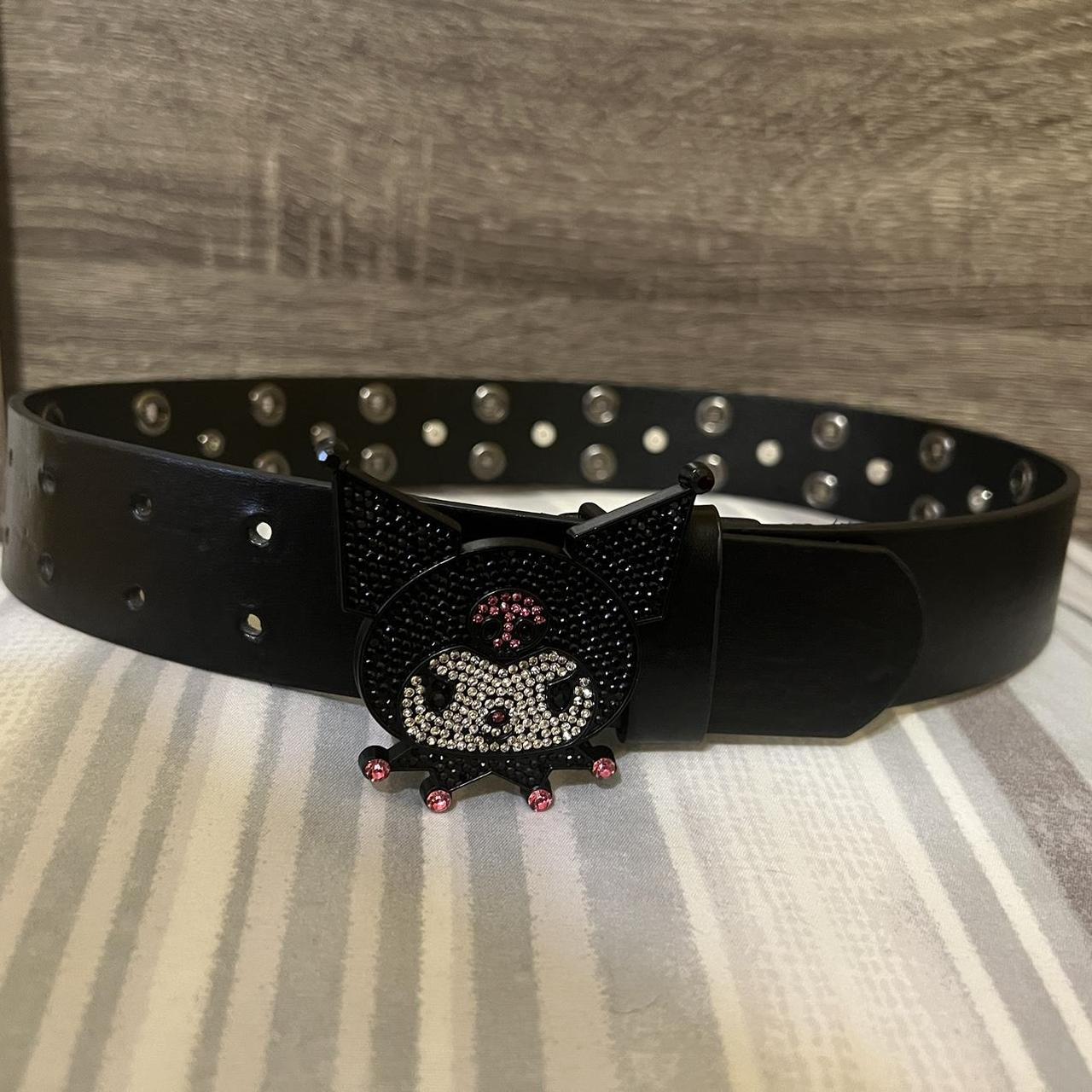 Kuromi Bling Belt, Bling Belt, Kuromi, Hello Kitty,... - Depop