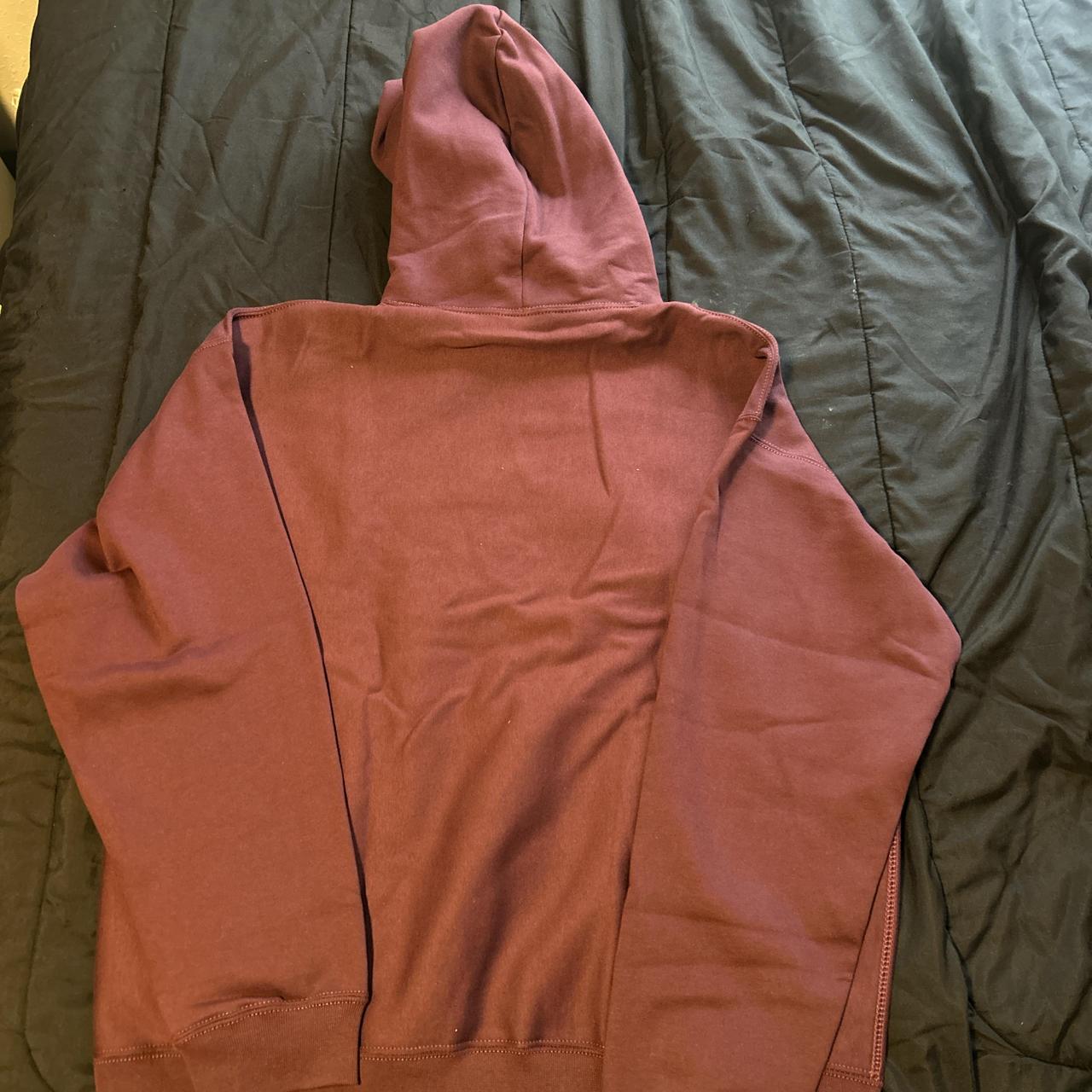 Nike Men's Hoodie - Burgundy - L – Burgundy Nike … - image 3