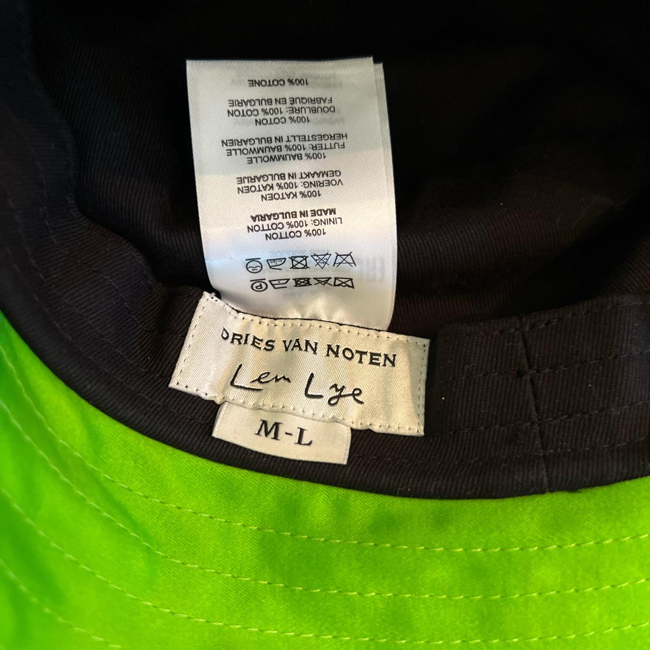 Dries van Noten x Len Lye bucket hat. Worn once. In | Depop
