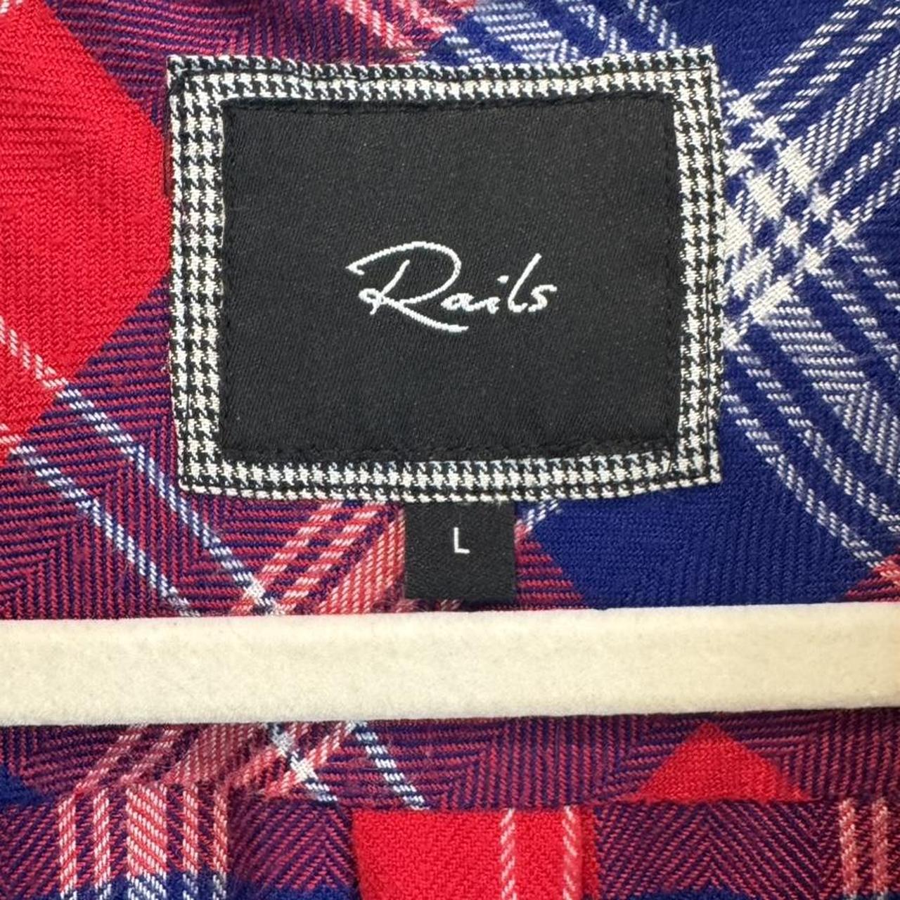 Rails Women's Shirt - Red/Multi - L – Rails super… - image 2