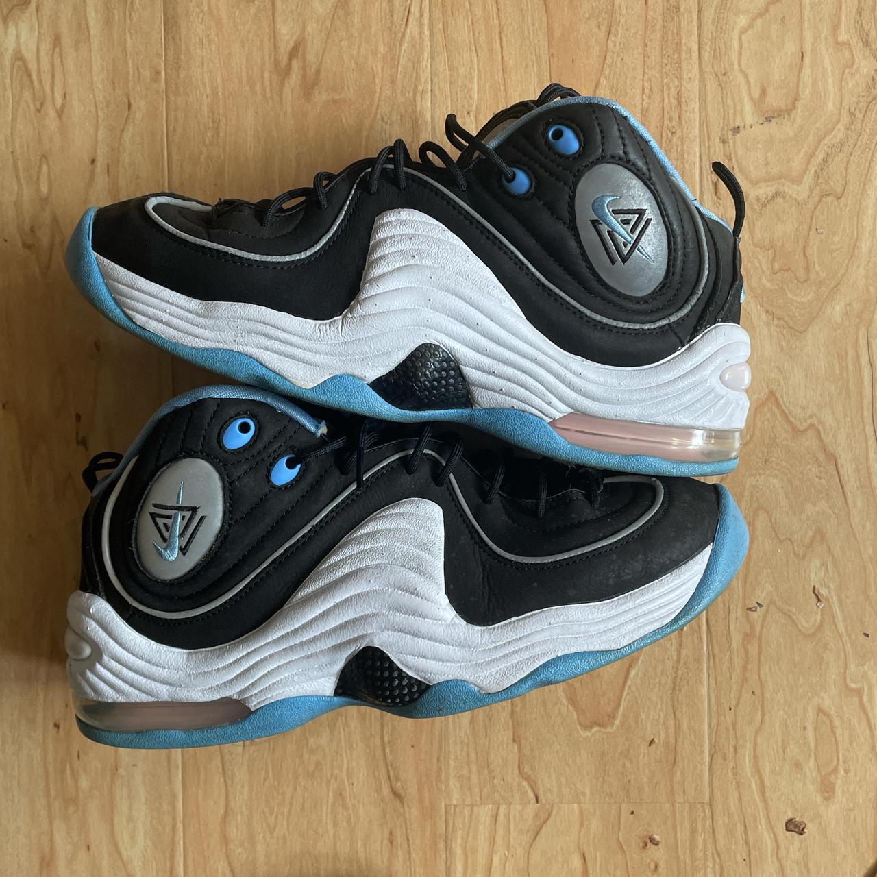 Fashion blue and black penny hardaway's