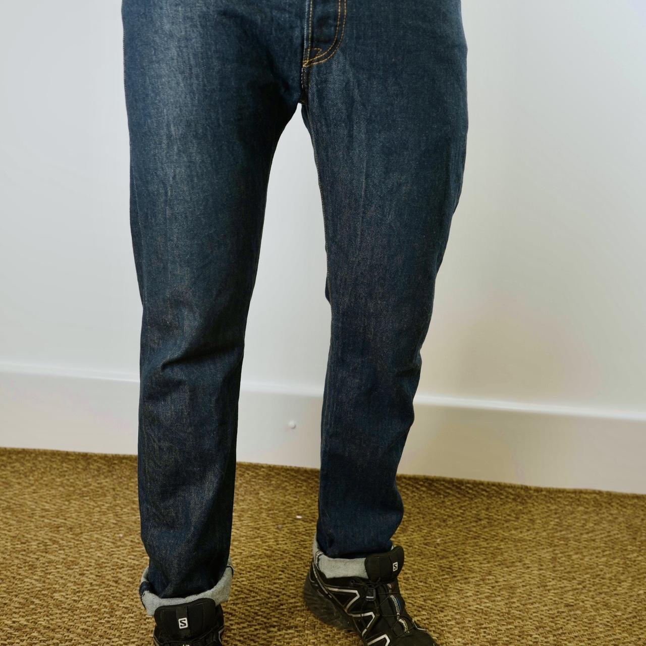 Levi’s denim jeans Men’s Straight cut 32w Model 6ft Depop