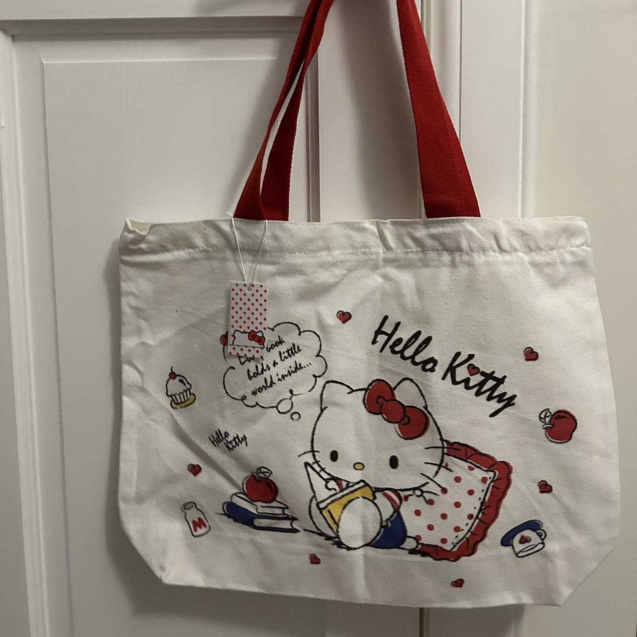 Hello Kitty popular monogram purse with cherry