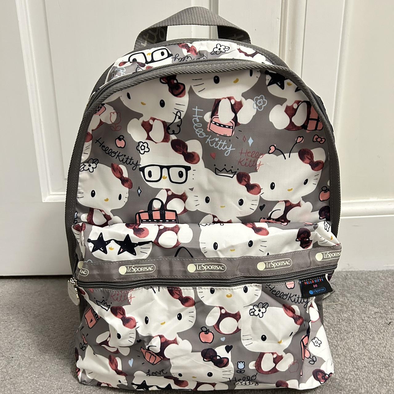 Hello kitty blue sale angel backpack drawstring 2001