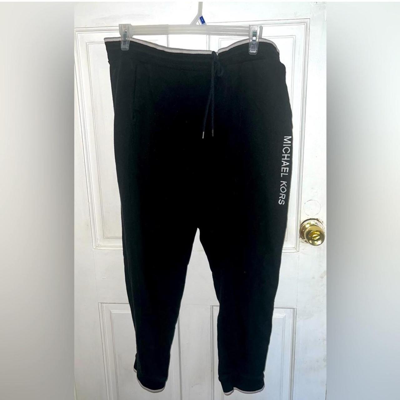 XL Men s Black Michael Kors Sweatpants. Pictured. Depop