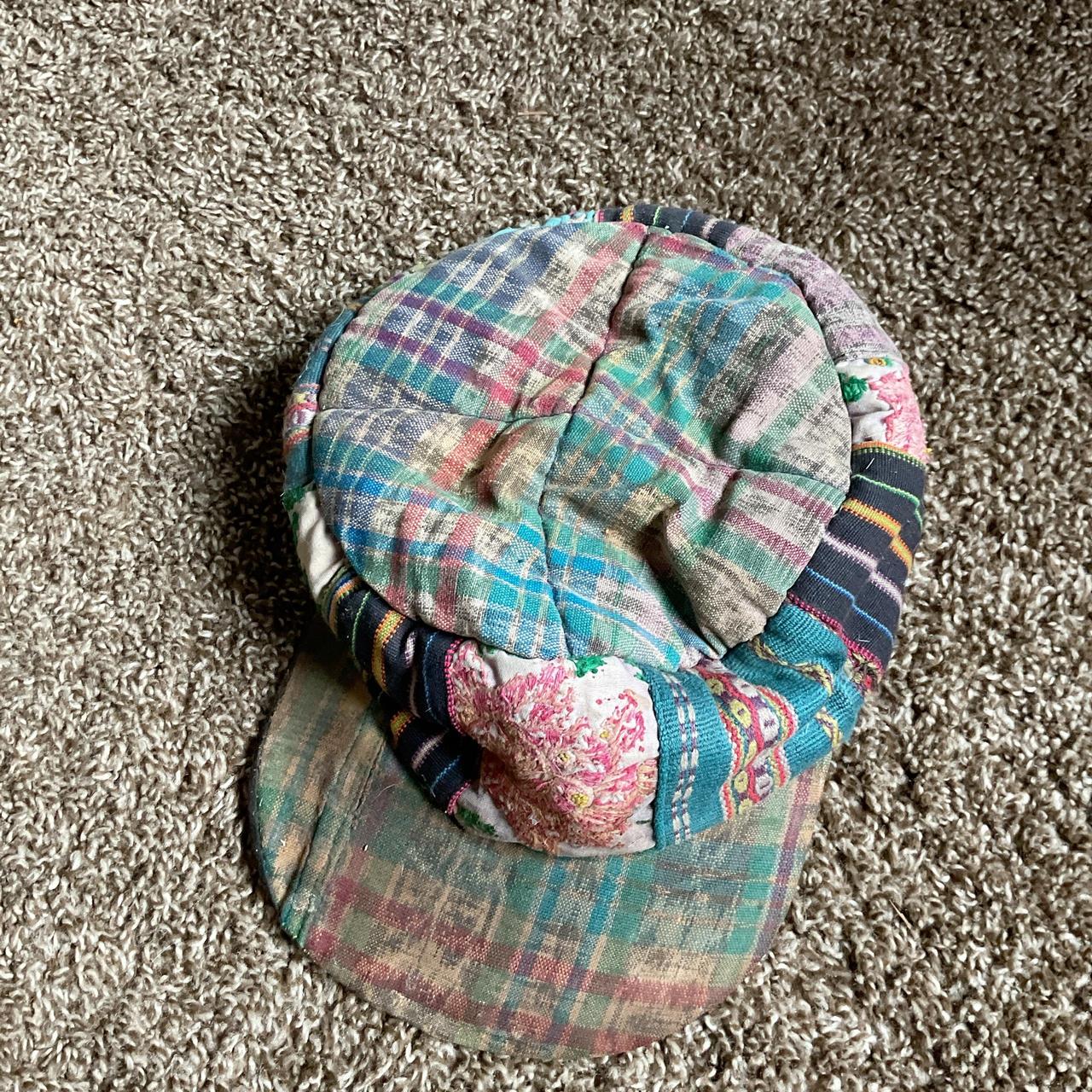 Women's Caps - Multi – Multicoloured patchwork ba… - image 1