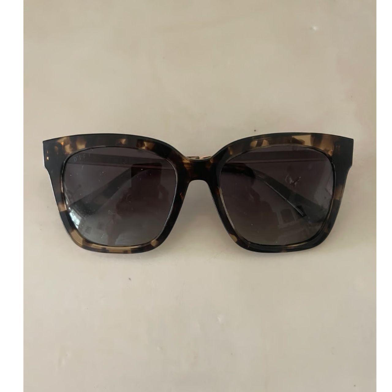 DIFF Women's Sunglasses - Brown/Black – diff sung… - image 4