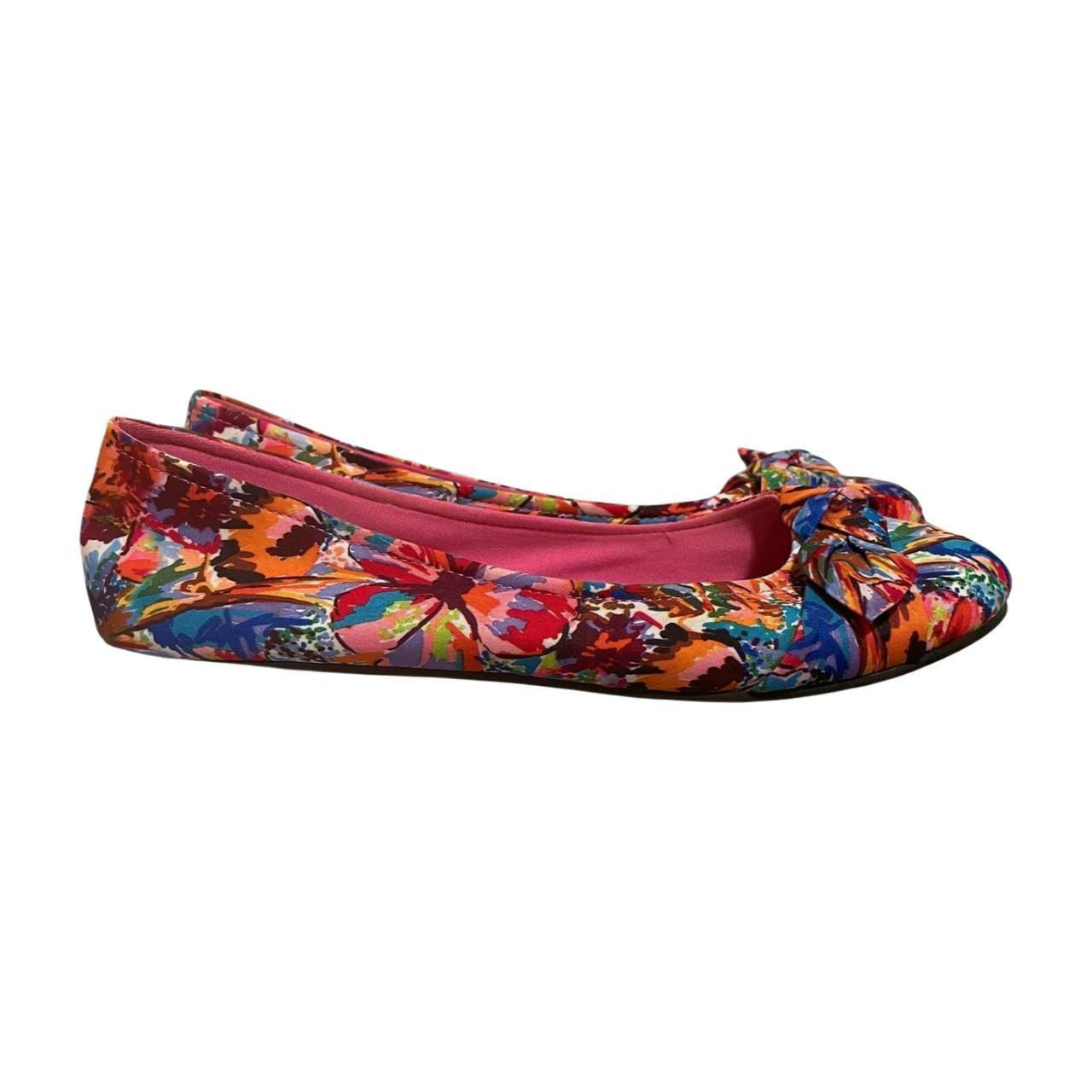 American Eagle Floral Ballet Flats Gorgeous art. Depop