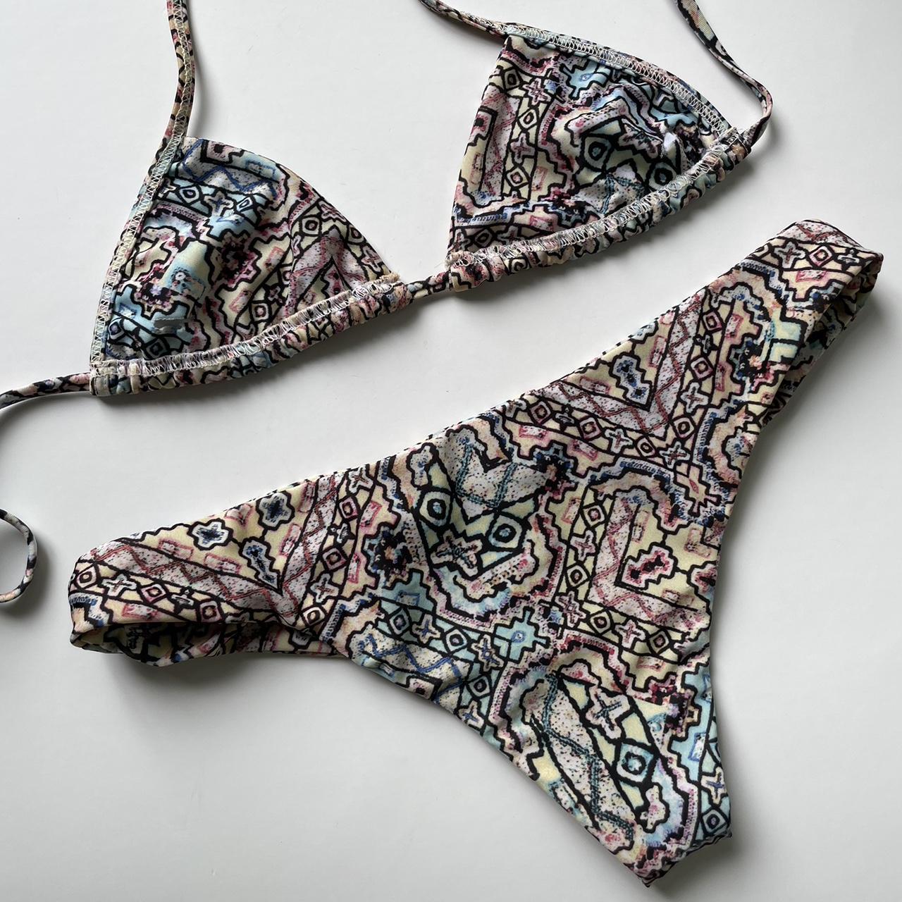 Worn twice Beach Riot bikini. XS top and S bottom.... - Depop
