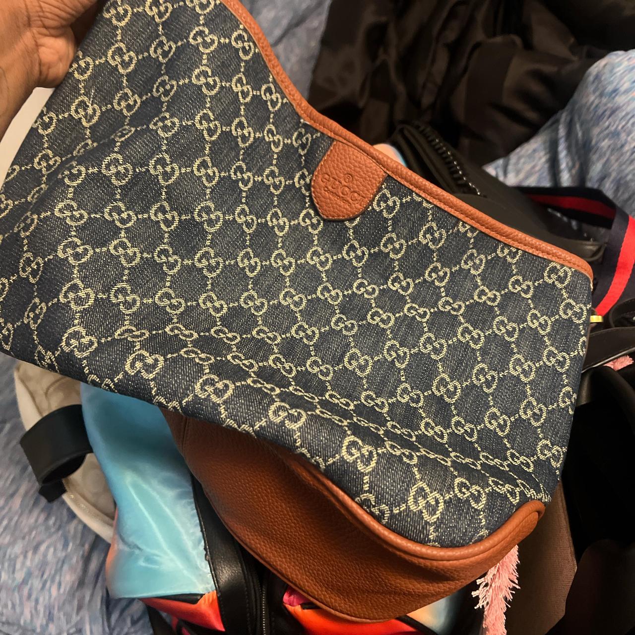 Gucci shops denim purse