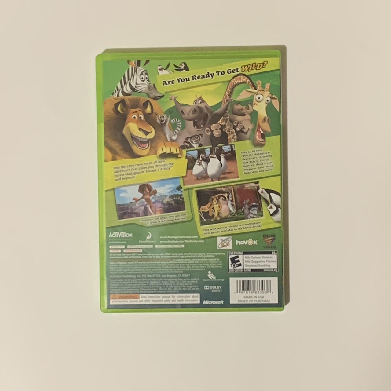 Madagascar 2 Video Game Xbox 360 Good... - Depop