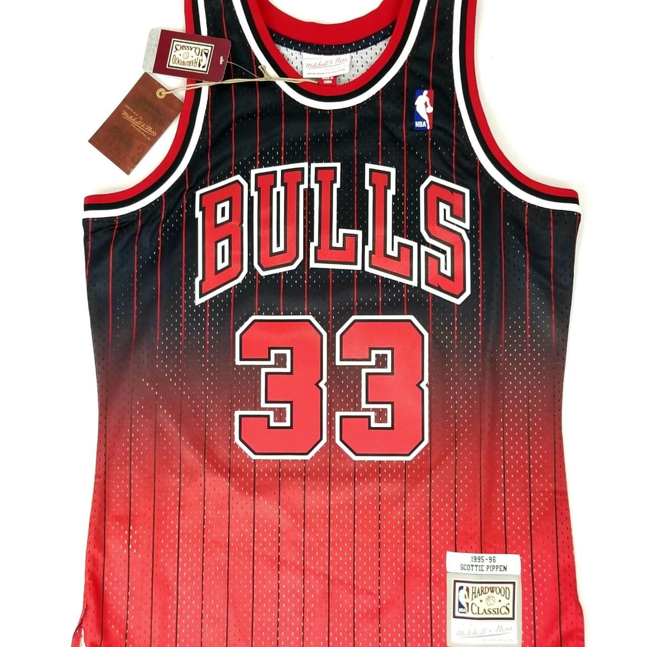 Chicago Bulls, Scottie Pippen Mitchell and Ness... Depop