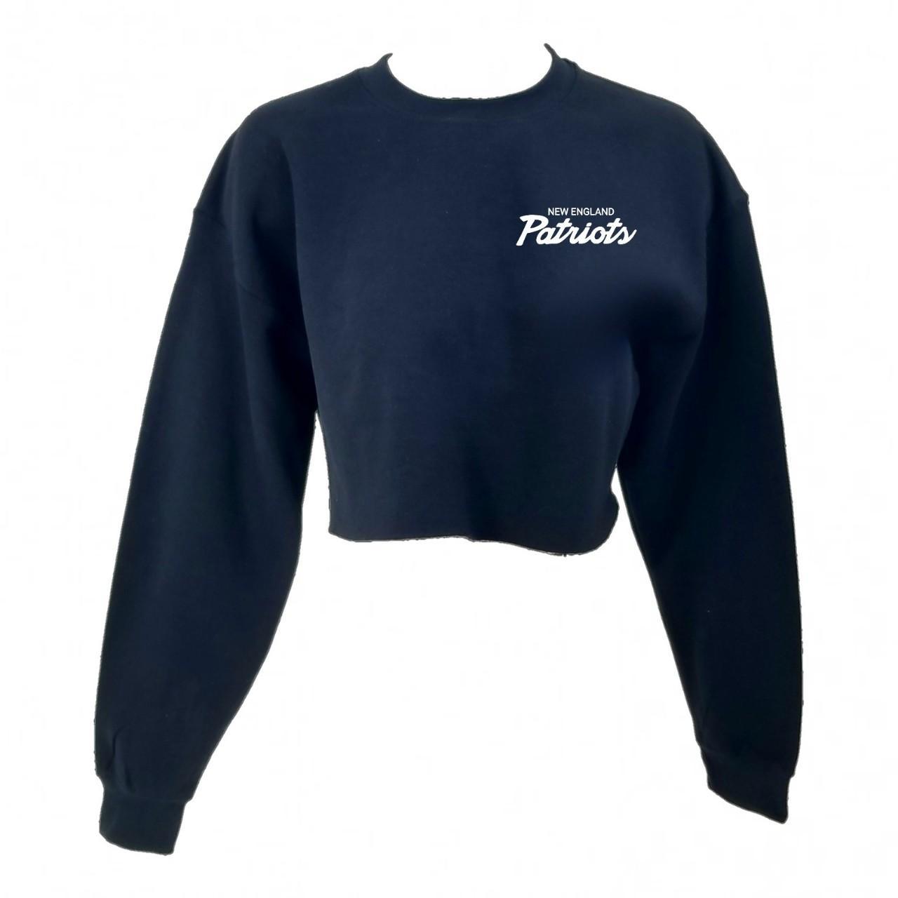 Patriots store crop sweatshirt