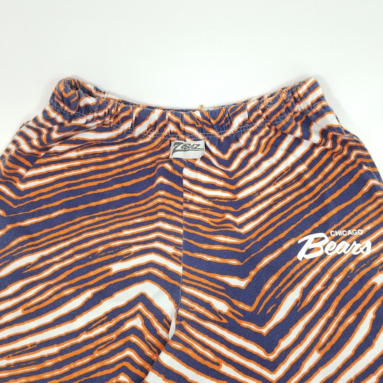 ZUBAZ Y2K BAGGY SWEATS SIZE LARGE CHICAGO BEARS LOGO - Depop