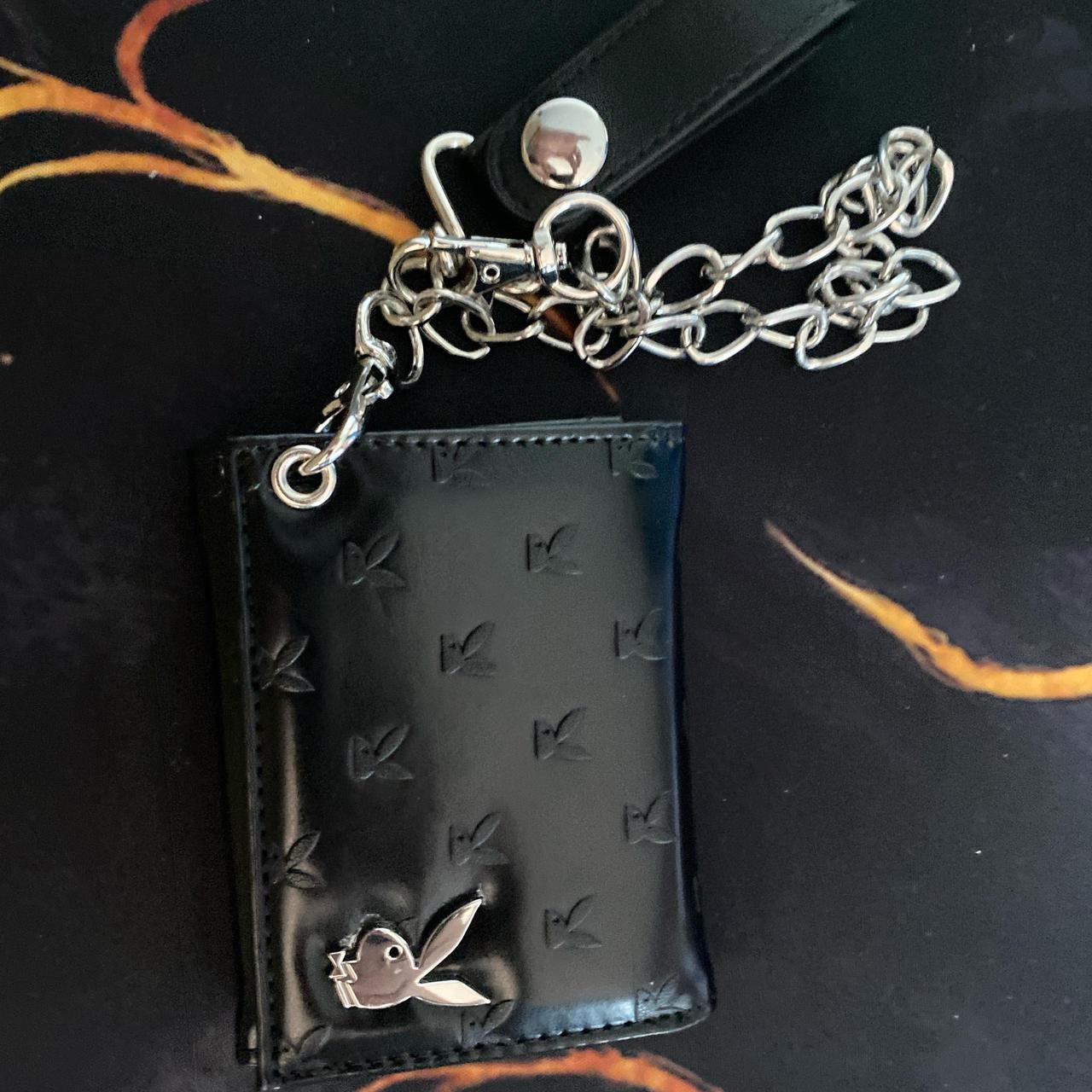 Playboy wallet with chain Willing to negotiate... Depop
