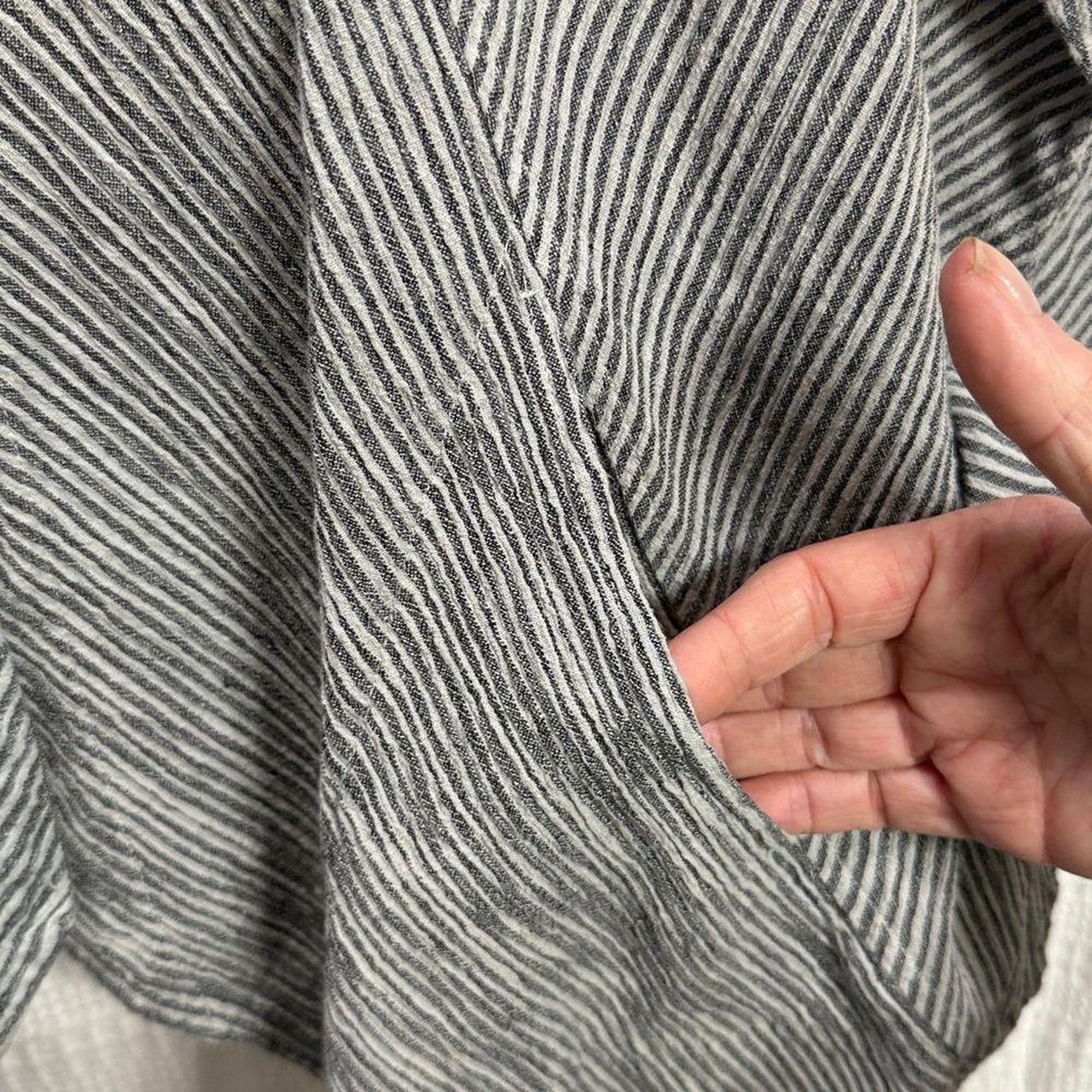 Source Unknown Women's Blouse - Grey/Black - M – … - image 5