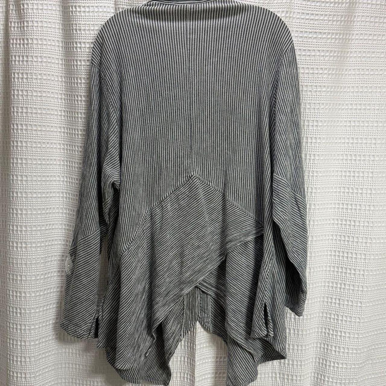 Source Unknown Women's Blouse - Grey/Black - M – … - image 7