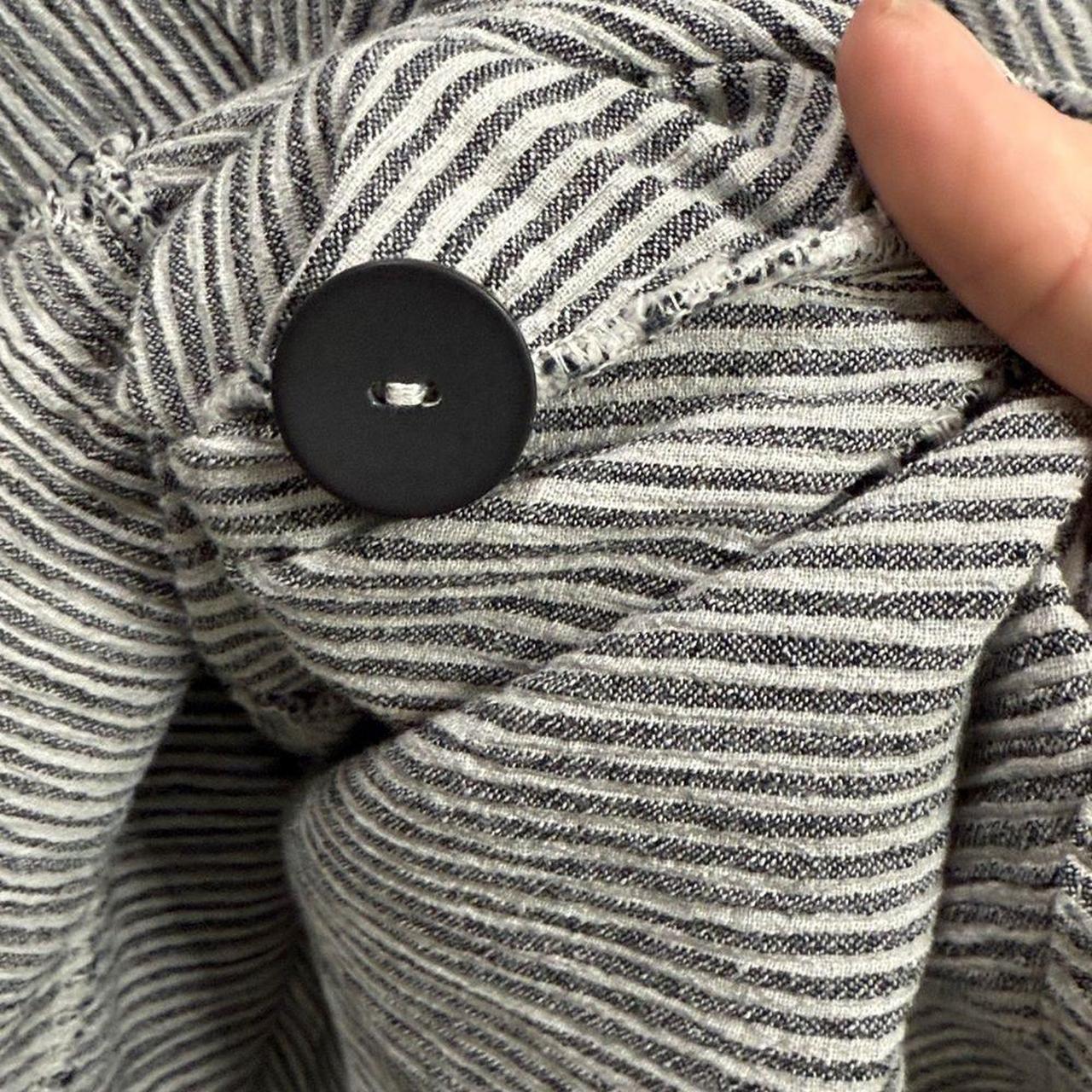 Source Unknown Women's Blouse - Grey/Black - M – … - image 4