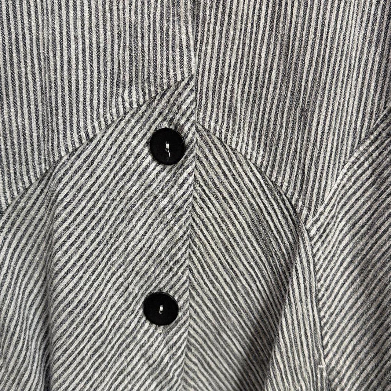 Source Unknown Women's Blouse - Grey/Black - M – … - image 6