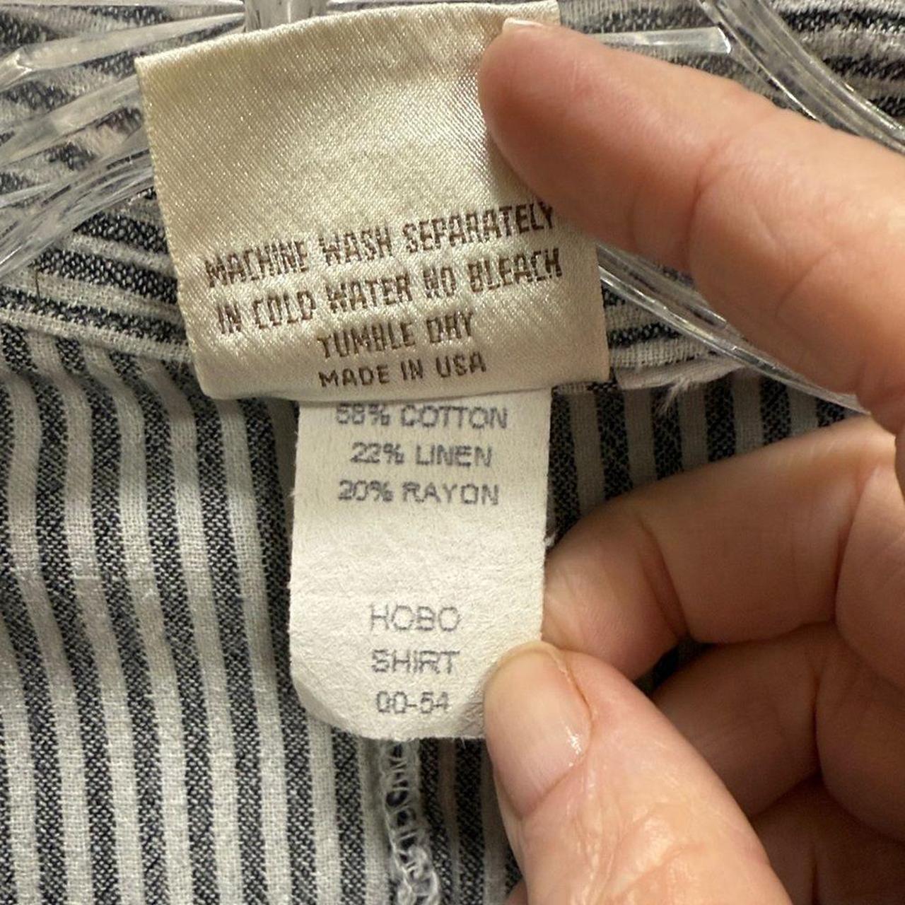 Source Unknown Women's Blouse - Grey/Black - M – … - image 3