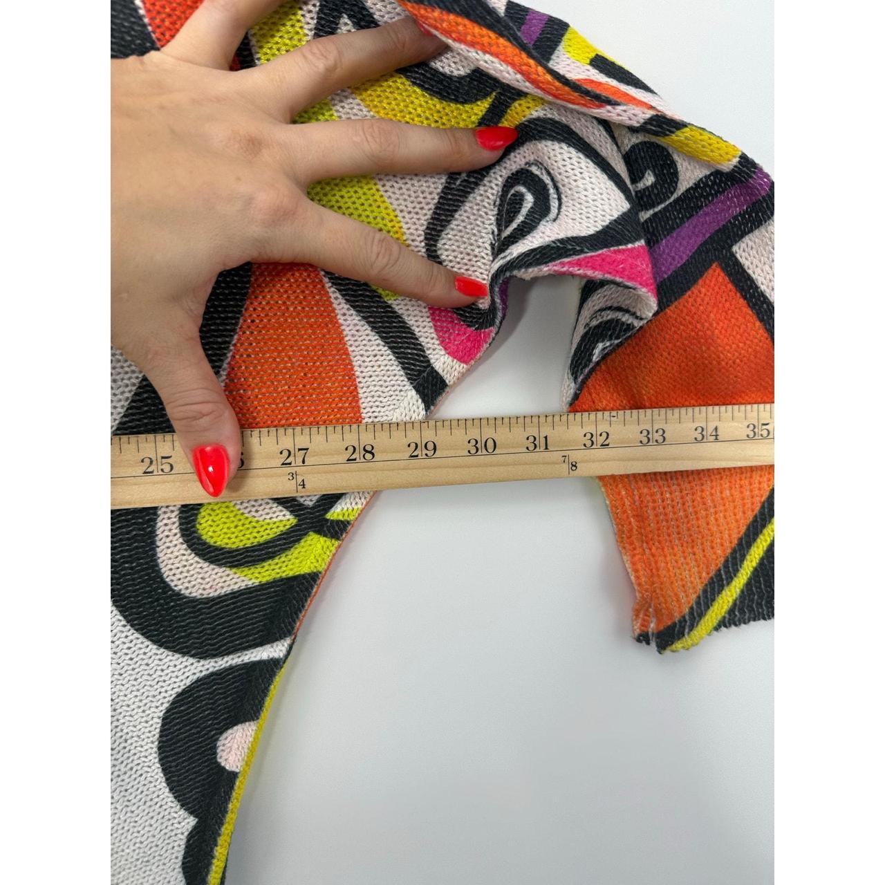 Women's Blouse - Multi - M – Statement-making abs… - image 7