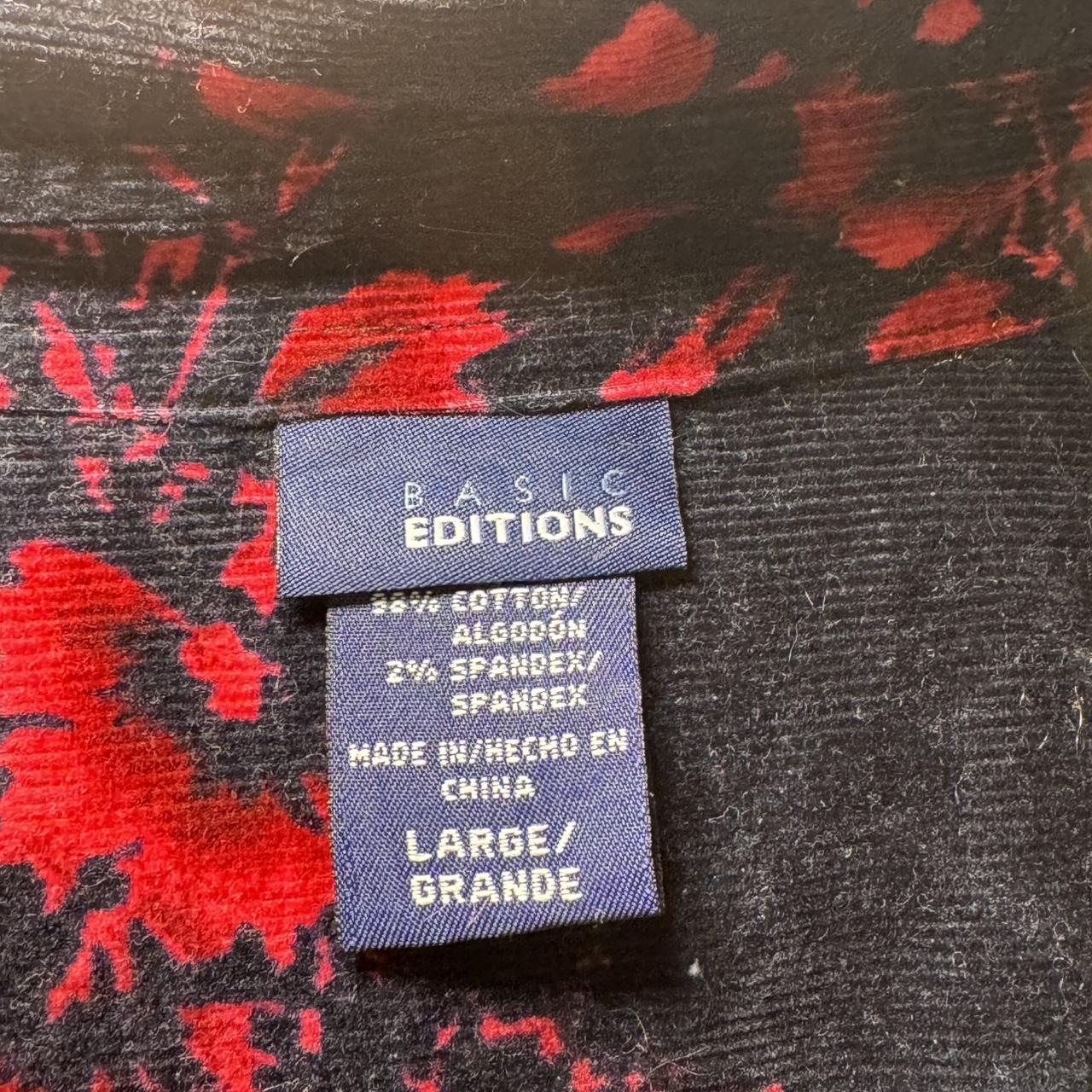 Basic Editions Women's Shacket Jacket - Black/Mul… - image 5