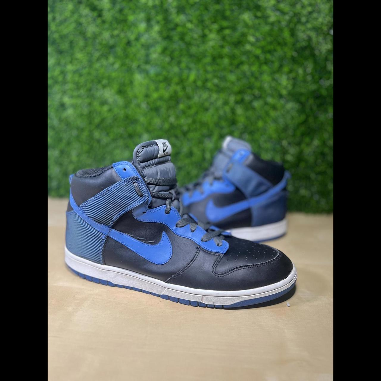 Nike Dunk High North Pack Royal Blue Black 2009 Depop