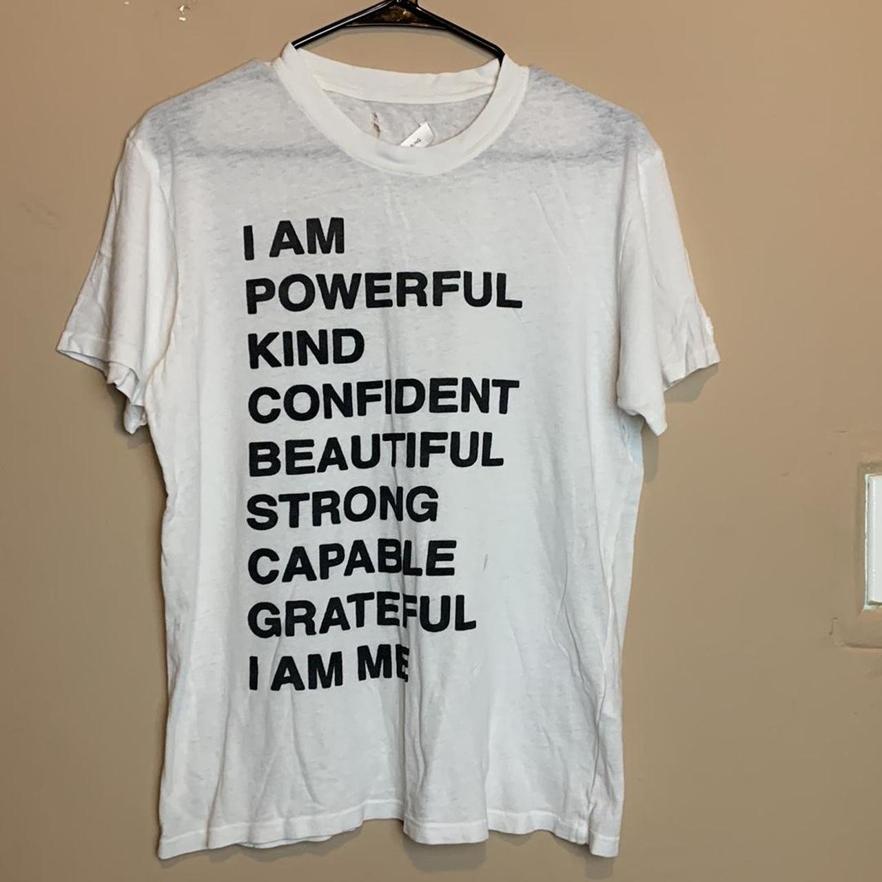 Anine Bing Lili Empowerment Tee Sold As Is Tag Depop