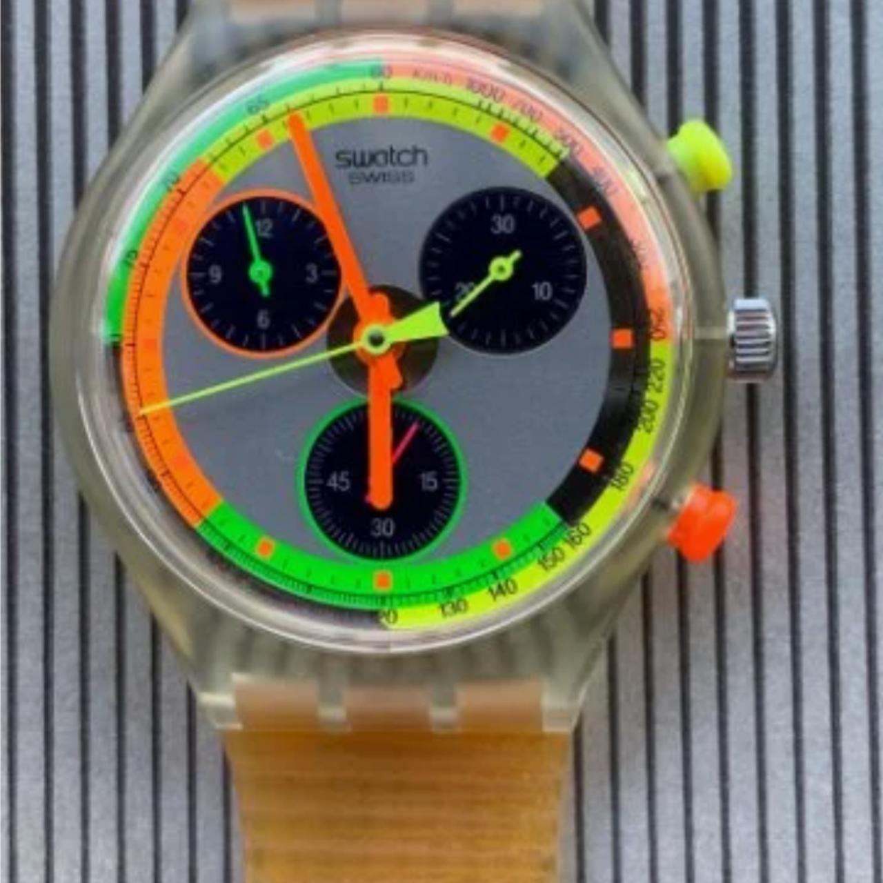 極美品 スウォッチ クロノグラフ JELLY STAG SCK104 1993年 Jelly Stag SCK104 – swatchandbeyond.com